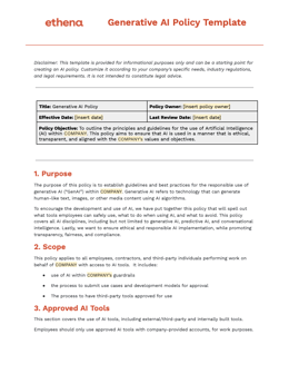 Ethena - AI Policy Template