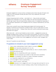 Engagement Survey Template Cover Engagement Survey Template Cover