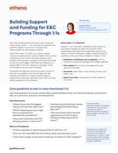 E&C 1:1 Guide Cover E&C 1:1 Guide Cover