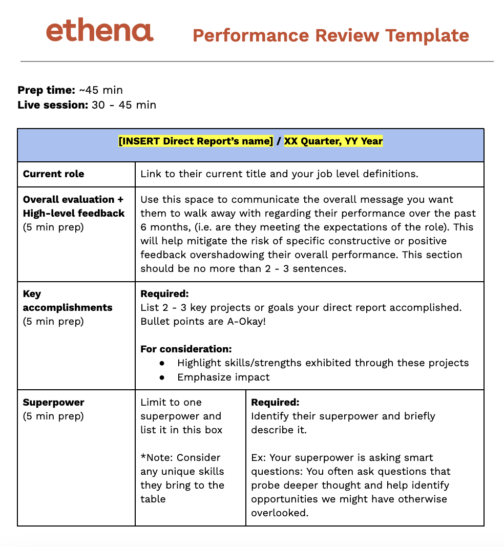 Performance Review Template-1